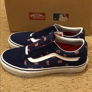 vans old skool red sox vans old skool red sox